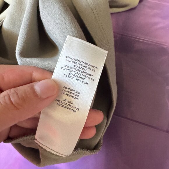 ARITZIA SUN DEH Gray Pencil Mini Skirt Small Business Casual - Picture 8 of 8